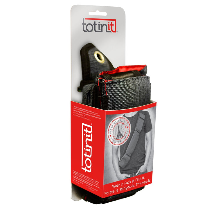 Mens cross body sling bag in packaging