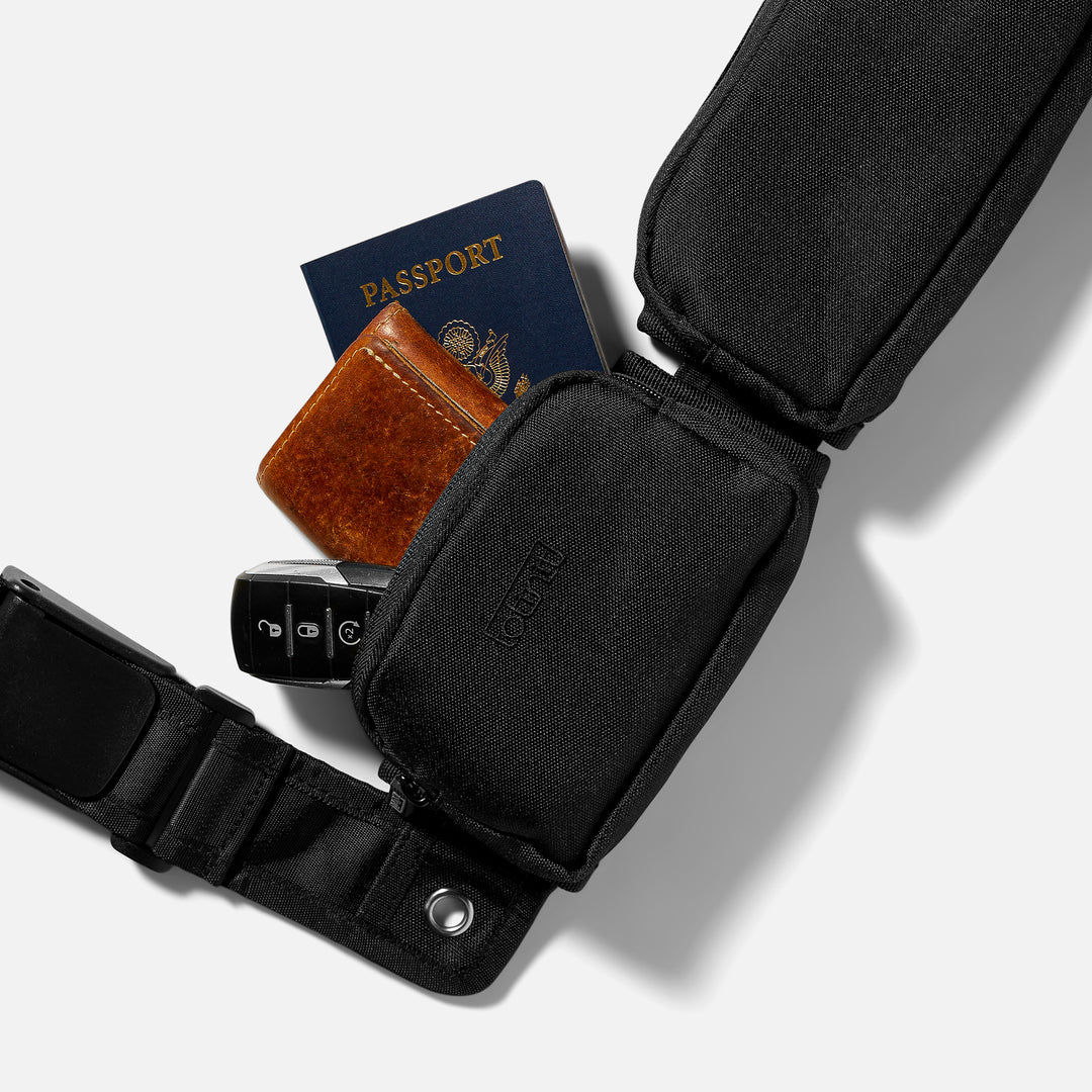 Modular Cross body Sling- Wallet Pouch - totinit Passport Pro Edition - totinit.ca 